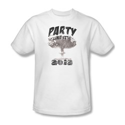 Party Like It'S 2012 - Mens T-Shirt In White