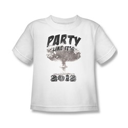 Party Like It'S 2012 - Little Boys T-Shirt In White