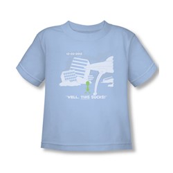 Late To The Party - Toddler T-Shirt In Light Blue