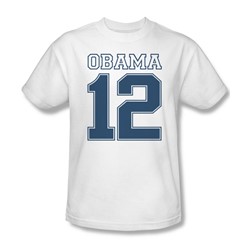 Obama 12 - Mens T-Shirt In White