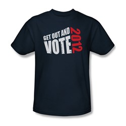 Get Out And Vote - Mens T-Shirt In Navy