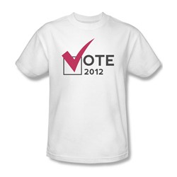 Vote 2012 - Mens T-Shirt In White