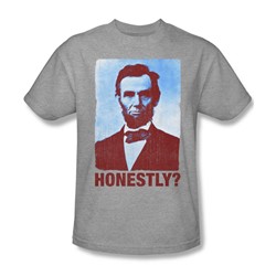 Honestly Abe - Mens T-Shirt In Heather
