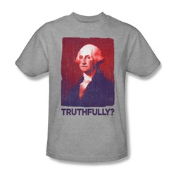 Truthfully George - Mens T-Shirt In Heather
