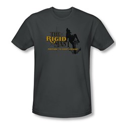 Funny Tees - Mens The Rigid Mast Fitted T-Shirt