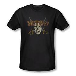 Mutiny - Mens Slim Fit T-Shirt In Black