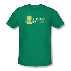 So Irish - Mens Slim Fit T-Shirt In Kelly Green