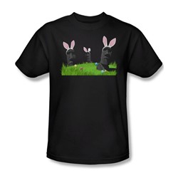 Easter Island - Mens T-Shirt In Black