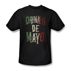 Drink O - Mens T-Shirt In Black