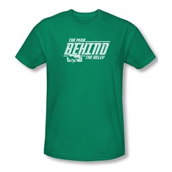 The Man - Mens Slim Fit T-Shirt In Kelly Green