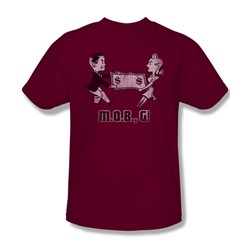 M.O.B.G - Mens T-Shirt In Cardinal
