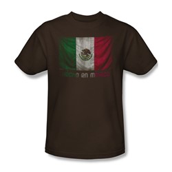 Hecho En Mexico - Mens T-Shirt In Coffee