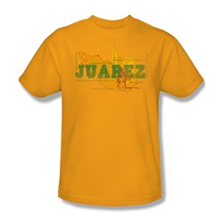 Juarez - Mens T-Shirt In Gold