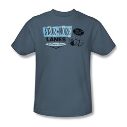Skor - Mens T-Shirt In Slate