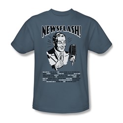 Newsflash - Mens T-Shirt In Slate