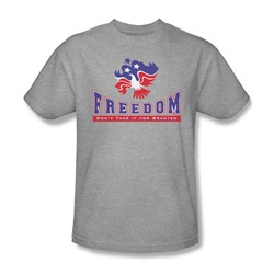 Freedom - Mens T-Shirt In Heather