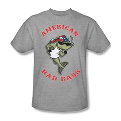 American Bad Ass - Mens T-Shirt In Heather
