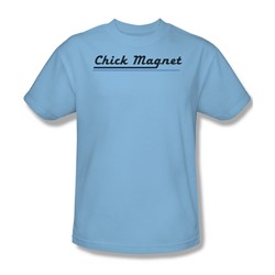 Chick Magnet - Mens T-Shirt In Light Blue