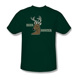 Deer Hunter - Mens T-Shirt In Hunter Green