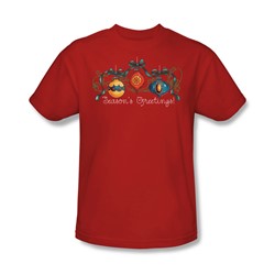 Ornaments - Mens T-Shirt In Red