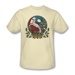 Funny Tees - Mens Santas Shop T-Shirt