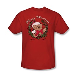 Beary Christmas - Mens T-Shirt In Red