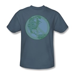 World Peace - Mens T-Shirt In Slate