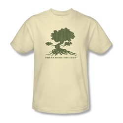 Funny Tees - Mens Tree Hugger T-Shirt