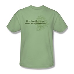 Funny Tees - Mens Family Tree T-Shirt