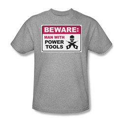 Funny Tees - Mens Beware T-Shirt