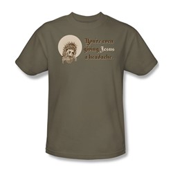 Jesus Headache - Mens T-Shirt In Safari Green