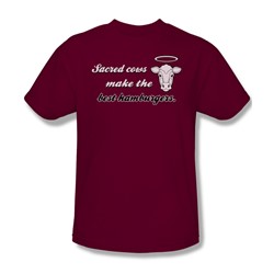 Best Hamburgers - Mens T-Shirt In Cardinal