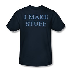 I Make Stuff - Mens T-Shirt In Navy