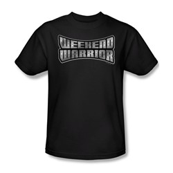 Weekend Warrior - Mens T-Shirt In Black