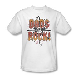 Dads Rock - Mens T-Shirt In White