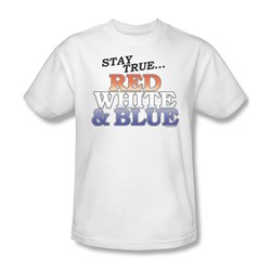True Colors - Mens T-Shirt In White