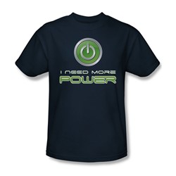 More Power - Mens T-Shirt In Navy
