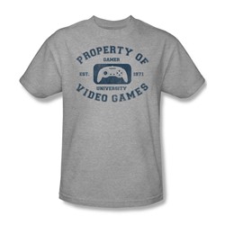 Gamer University - Mens T-Shirt In Heather