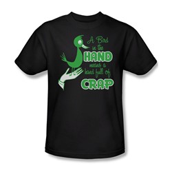Bird In The Hand - Mens T-Shirt In Black