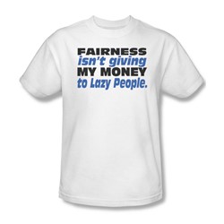 Fairness - Mens T-Shirt In White