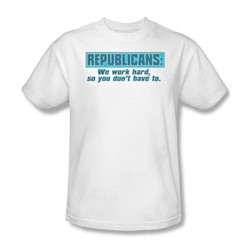 Repubilcans - Mens T-Shirt In White