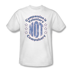 Compassion - Mens T-Shirt In White