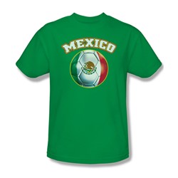 Mexico - Mens T-Shirt In Kelly Green