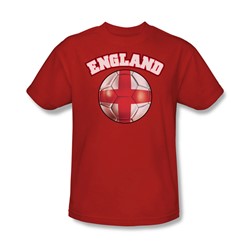England - Mens T-Shirt In Red