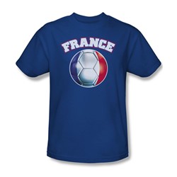 France - Mens T-Shirt In Royal