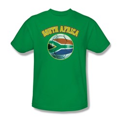 South Africa - Mens T-Shirt In Kelly Green