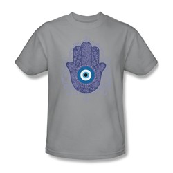 Hand - Mens T-Shirt In Silver