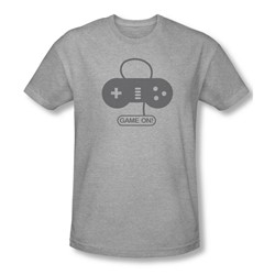 Funny Tees - Mens Game On Fitted T-Shirt