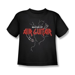 Air Guitar Master - Little Boys T-Shirt In Black