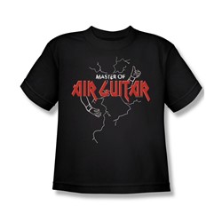 Air Guitar Master - Big Boys T-Shirt In Black